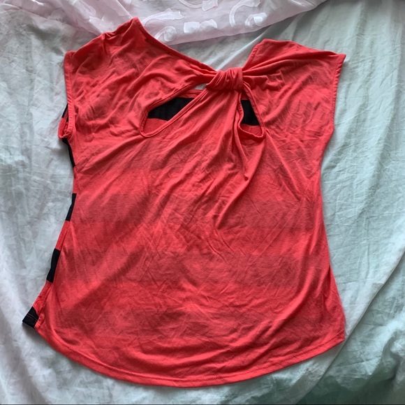 Neon striped blouse - Picture 6 of 7